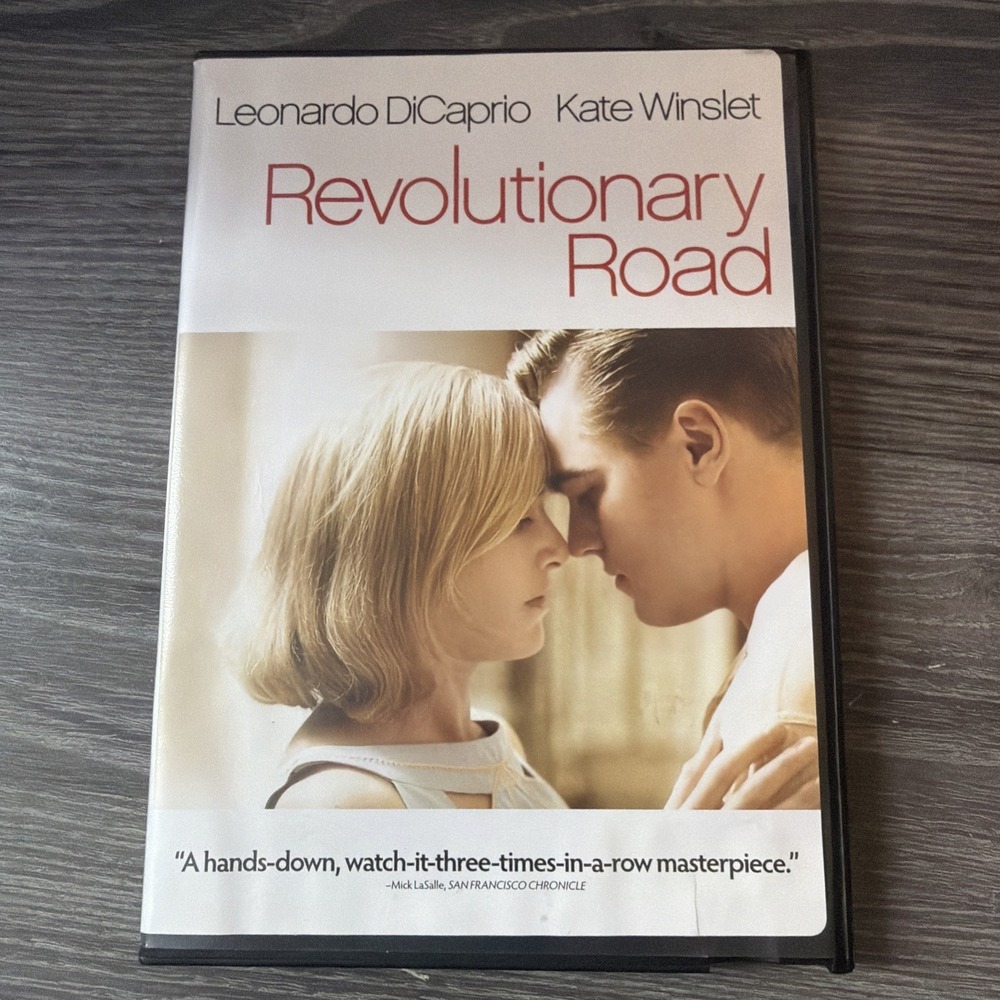 Revolutionary Road DVD 2008 Leonardo DiCaprio Kate Winslet Drama Sam Mendes